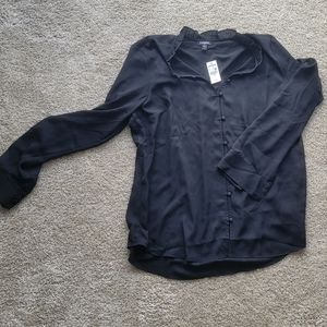 Express blouse with ruffle detail